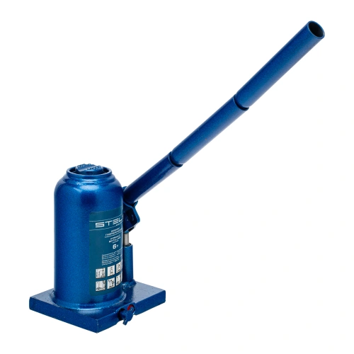 Домкрат гидравлический бутылочный телескопический, 6 т, H подъема 170-420 мм Stels по ценам производителя в Челябинске с доставкой по всей России