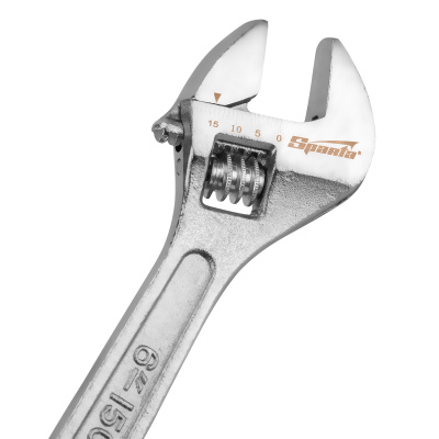 Ключ разводной, 150 мм, хромированный Sparta по ценам производителя в Челябинске с доставкой по всей России