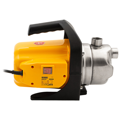 Садовый поверхностный насос GP 1000Х, 1000 Вт, 3500 л/ч, подъем 44 м, нержавейка Denzel по ценам производителя в Челябинске с доставкой по всей России