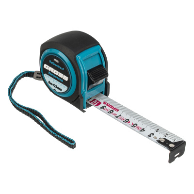 Рулетка Komfortabel 5 м х 25 мм,обрезиненный корпус Gross купить в Москве с доставкой по всей России | ProtosMarket.ru