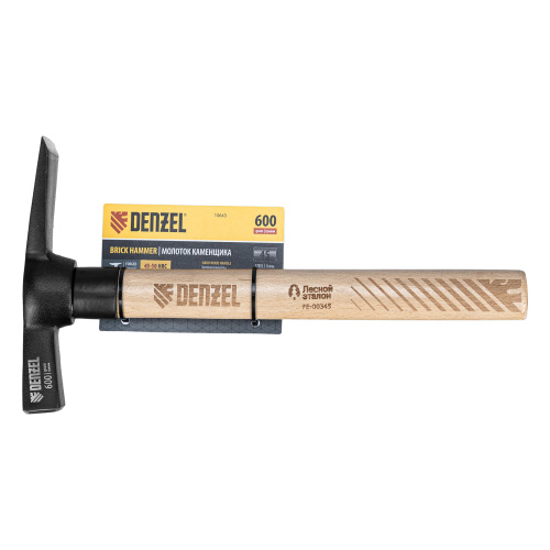 Молоток каменщика, 600 г, буковая рукоятка, EFP Denzel по ценам производителя в Челябинске с доставкой по всей России