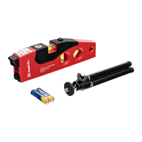 Лазерный уровень, 180 мм, 220 мм штатив, 4 глазка Matrix по ценам производителя в Челябинске с доставкой по всей России