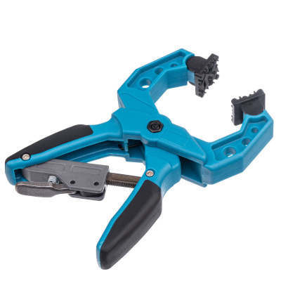 Струбцина клещеобразная 1-1/2, пластиковый корпус, храповой механизм жесткой фиксации, 38 мм Gross по ценам производителя в Челябинске с доставкой по всей России