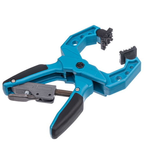 Струбцина клещеобразная 1-1/2, пластиковый корпус, храповой механизм жесткой фиксации, 38 мм Gross по ценам производителя в Челябинске с доставкой по всей России