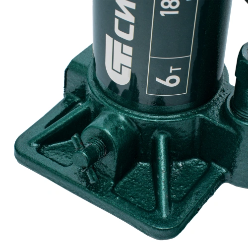 Домкрат гидравлический бутылочный, 6 т, 180-340 мм Сибртех по ценам производителя в Челябинске с доставкой по всей России