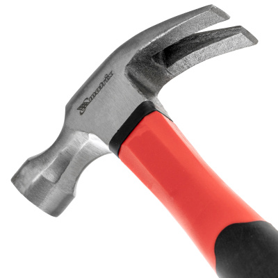 Молоток-гвоздодер optimal, 450 г, боек c магнитом, фибергласовая обрезиненная рукоятка Matrix по ценам производителя в Челябинске с доставкой по всей России