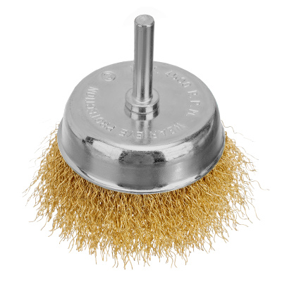 Набор щеток для дрели, 2 шт, 1 плоская, 100 мм, 1 "чашка", 75 мм, со шпильками Matrix по ценам производителя в Челябинске с доставкой по всей России