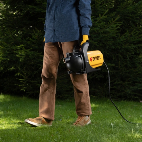 Садовый поверхностный насос GP 600, 600 Вт, 3000 л/ч, подъем 35 м, пластик Denzel по ценам производителя в Челябинске с доставкой по всей России