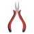 Длинногубцы прямые Mini, 130 мм, никелированные, авторазжим, двухкомпонентные рукоятки Matrix по ценам производителя в Челябинске с доставкой по всей России