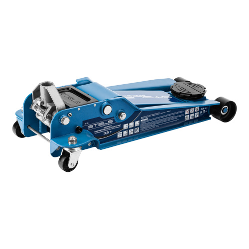 Домкрат гидравлический подкатной, быстрый подъем, 3.5т, Low Profile Quick, 100-565 мм, профессиональный Stels по ценам производителя в Челябинске с доставкой по всей России