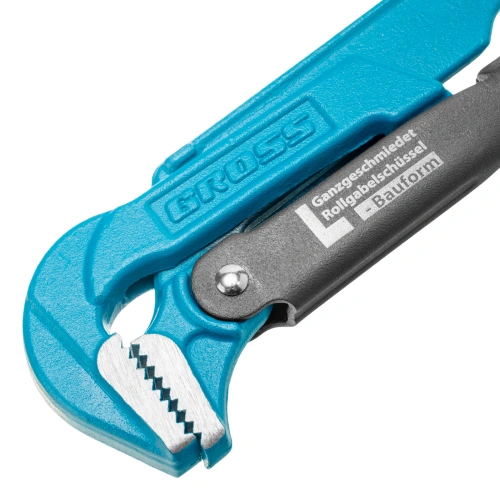 Ключ трубный рычажный 1, №1, цельнокованый, CrV, тип "L" Gross по ценам производителя в Челябинске с доставкой по всей России