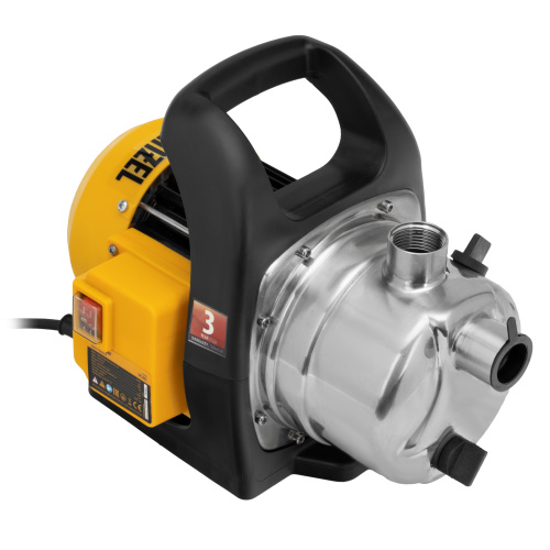 Садовый поверхностный насос GPL800Х, 800 Вт, 3200 л/ч, подъем 42 м, нержавейка Denzel по ценам производителя в Челябинске с доставкой по всей России