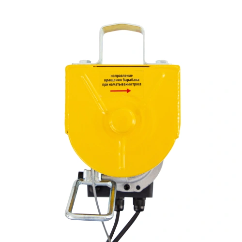 Тельфер электрический TF-800, 0.8 т, 1300 Вт, высота 12 м, 8 м/мин Denzel по ценам производителя в Челябинске с доставкой по всей России