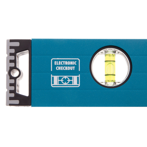 Уровень алюминиевый, 600 мм, усиленный с ударопрочными заглушками, рукоятки, 3 глазка Gross по ценам производителя в Челябинске с доставкой по всей России