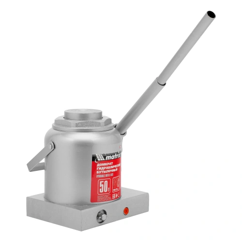 Домкрат гидравлический бутылочный, 50 т, высота подъема 240-370 мм Matrix по ценам производителя в Челябинске с доставкой по всей России