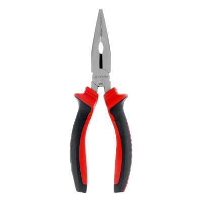 Длинногубцы прямые, 160 мм, хром-ванадий, двухкомпонентные рукоятки Matrix по ценам производителя в Челябинске с доставкой по всей России