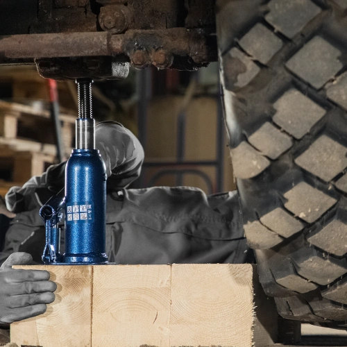 Домкрат гидравлический бутылочный, 10 т, h подъема 222-447 мм Stels по ценам производителя в Челябинске с доставкой по всей России