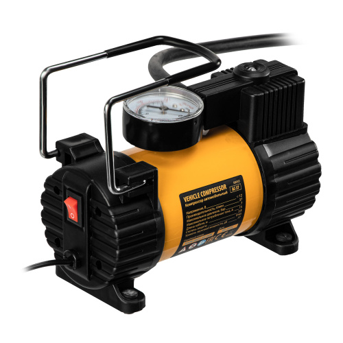 Компрессор автомобильный AC-37, 12 В, 7 атм, 37 л/мин, автомобильный предохранитель Denzel по ценам производителя в Челябинске с доставкой по всей России