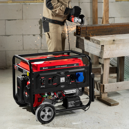 Генератор бензиновый RS-9000E, 7 кВт, 230В, электростартер MTX по ценам производителя в Челябинске с доставкой по всей России