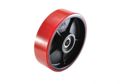 Колесо полиуретан 80х50 мм с подшипником для тележек гидравлических HLS по ценам производителя в Челябинске с доставкой по всей России