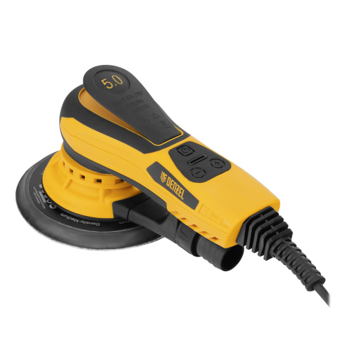 Машина шлифовальная орбитальная бесщет OS-150-BL, 350 Вт, 4000-10000 об/мин Denzel по ценам производителя в Челябинске с доставкой по всей России