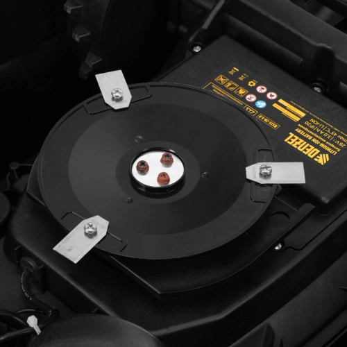 Робот-газонокосилка Grass Master 1000  1000м², 3Ач, 28V, LCD дисплей, Wi-Fi Denzel по ценам производителя в Челябинске с доставкой по всей России