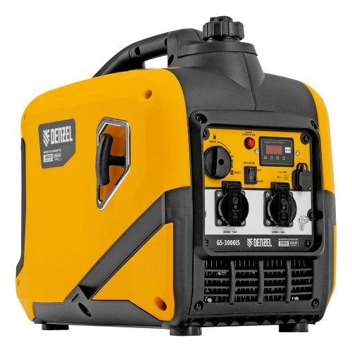 Генератор инверторный GS-3000iS, 3,0 кВт, 230 В, закрытый корпус, ручной старт DENZEL по ценам производителя в Челябинске с доставкой по всей России