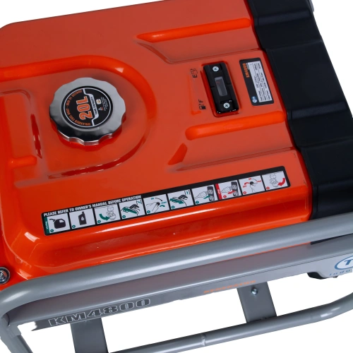 Генератор бензиновый 3,3 кВт 220В 16 л с ручным запуском TOR KM4800H по ценам производителя в Челябинске с доставкой по всей России