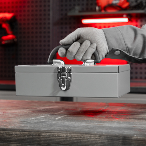 Ящик для инструмента, 284 х 160 х 78 мм, металлический Matrix по ценам производителя в Челябинске с доставкой по всей России