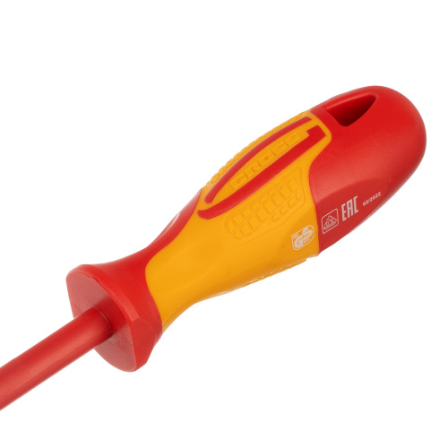 Отвертка диэлектрическая SL6.5 х 150 мм, CrMo, до 1000 В, двухкомпонентная рукоятка Gross по ценам производителя в Челябинске с доставкой по всей России