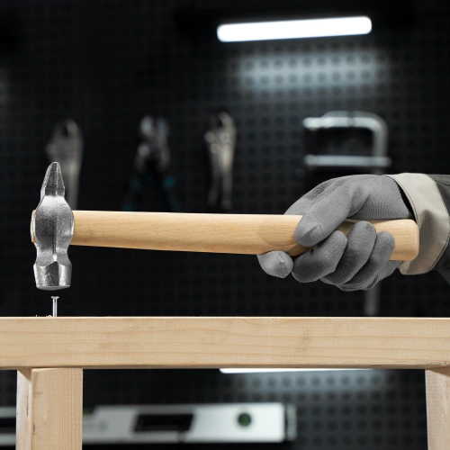 Молоток слесарный, 400 г, круглый боек, деревянная рукоятка по ценам производителя в Челябинске с доставкой по всей России