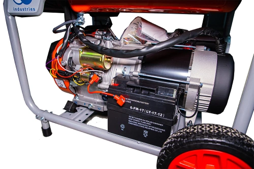 Генератор бензиновый 6,0 кВт 220В/380В с электростартером TOR KM8000HE по ценам производителя в Челябинске с доставкой по всей России