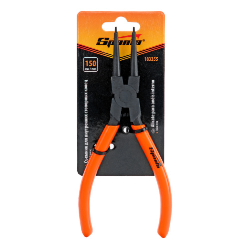 Съемник, 150 мм, для внутренних стопорных колец, прямой (сжим) Sparta по ценам производителя в Челябинске с доставкой по всей России