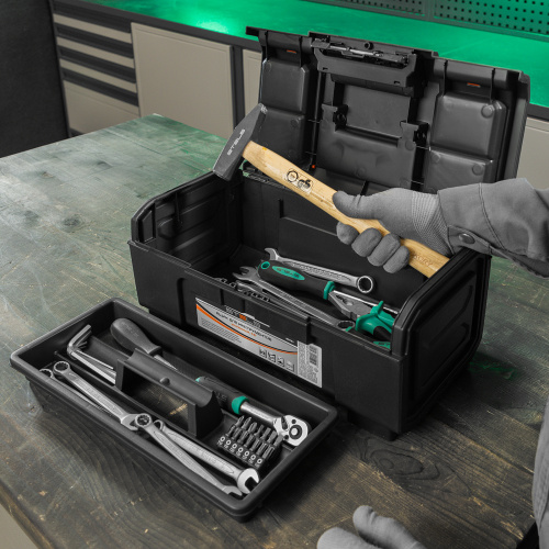 Ящик для инструментов, усиленный 16" Stels по ценам производителя в Челябинске с доставкой по всей России