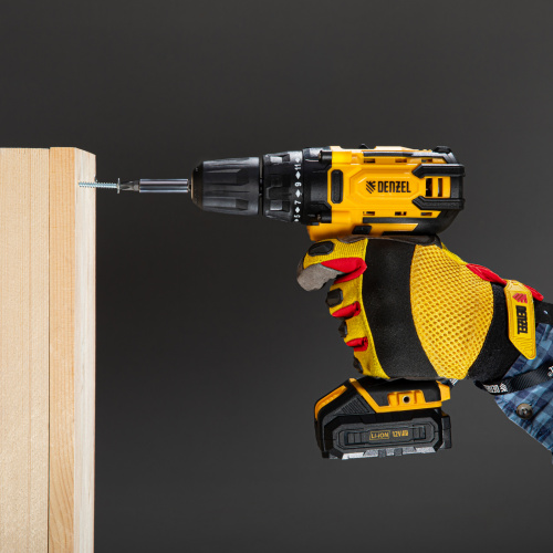 Дрель-шуруповерт аккумуляторная CDL-12-01CB, Li-Ion, 12 В, 1 акк. Denzel по ценам производителя в Челябинске с доставкой по всей России