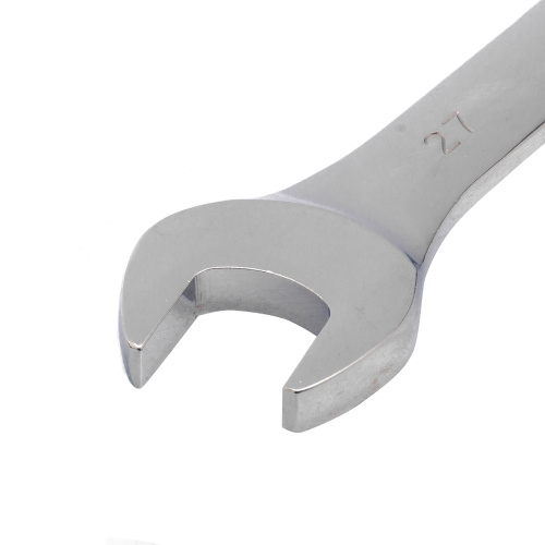 Ключ комбинированный трещоточный, 27 мм, CrV, зеркальный хром Matrix по ценам производителя в Челябинске с доставкой по всей России