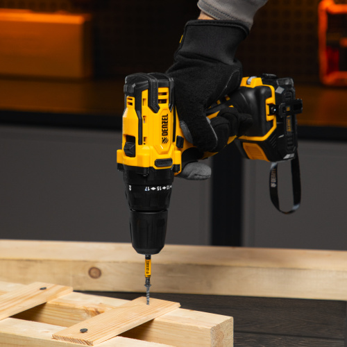 Дрель-шуруповерт аккумуляторная CDL-12-02BM, Li-Ion, 12 В, 2 акк. Denzel по ценам производителя в Челябинске с доставкой по всей России