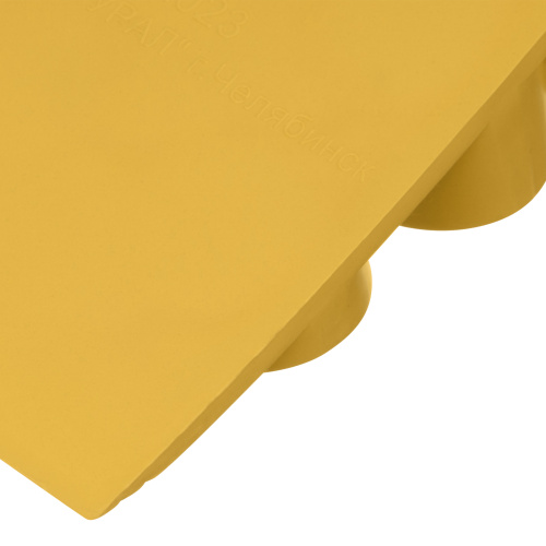 Упор противооткатный для грузового транспорта, ЖЕЛТЫЙ, 35 т, 438х200х205 мм Stels по ценам производителя в Челябинске с доставкой по всей России