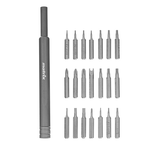 Набор для точных работ 22 в 1, универсальный, сталь CrV Matrix по ценам производителя в Челябинске с доставкой по всей России