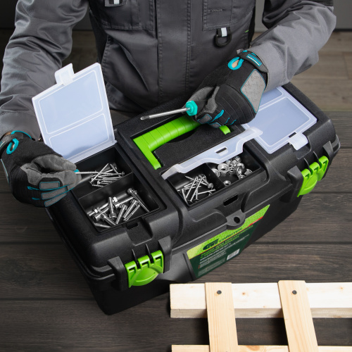 Ящик для инструментов 21”, с органайзерами Сибртех по ценам производителя в Челябинске с доставкой по всей России