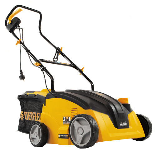 Скарификатор-аэратор  электрический SAE-1500, 1500 Вт, -11/+5 мм, 32 cм Denzel по ценам производителя в Челябинске с доставкой по всей России