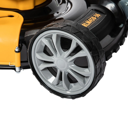 Газонокосилка аккумуляторная бесщеточная RLM450-36, Li-ion, 36 В, 4 Ач, 450 мм, травосборник 40 л Denzel по ценам производителя в Челябинске с доставкой по всей России