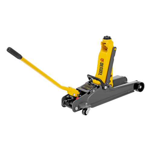 Домкрат гидравлический подкатной с фиксатором, 2,5 т, 85-385 мм Denzel по ценам производителя в Челябинске с доставкой по всей России