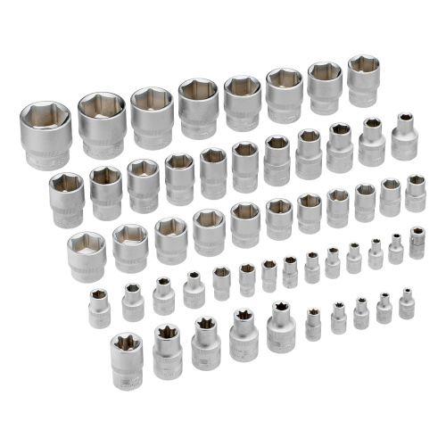 Набор инструментов, 1/2",3/8", 1/4", CrV, пластиковый кейс 142 предмета Stels по ценам производителя в Челябинске с доставкой по всей России