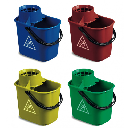 Ведро красное пластиковое Filmop Master Lux (16 литров) купить в Москве с доставкой по всей России | ProtosMarket.ru