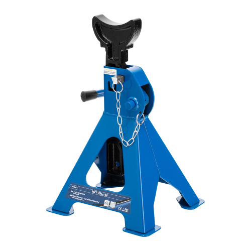 Подставки под автомобиль регулируемые, 3 т, H подъема 280-430 мм, 2 шт, Stels по ценам производителя в Челябинске с доставкой по всей России