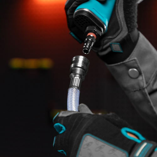 Шланг пневматический ПВХ, 10 x 16 мм, 18 бар, армированный, прозрачный, быстросъемное соединение, 30 м Stels по ценам производителя в Челябинске с доставкой по всей России