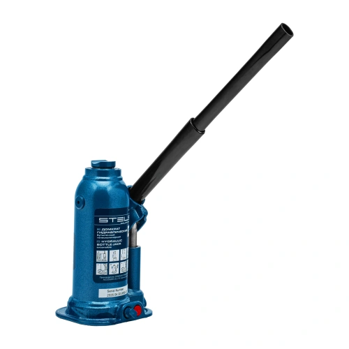 Домкрат гидравлический бутылочный телескопический, 2 т, подъем 170-380 мм Stels по ценам производителя в Челябинске с доставкой по всей России