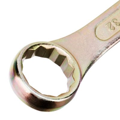 Набор ключей комбинированный 6-32 мм, 22 шт, желтый цинк Сибртех по ценам производителя в Челябинске с доставкой по всей России