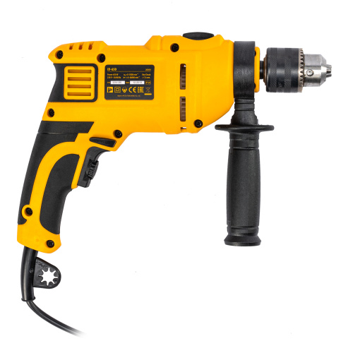 Дрель ударная ID-650, 650 Вт, 0-3000 об/мин, 48000 уд/мин Denzel по ценам производителя в Челябинске с доставкой по всей России